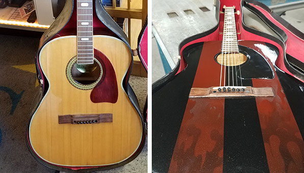 Before and After - Guitars